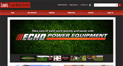 Desktop Screenshot of lewislawnmower.com